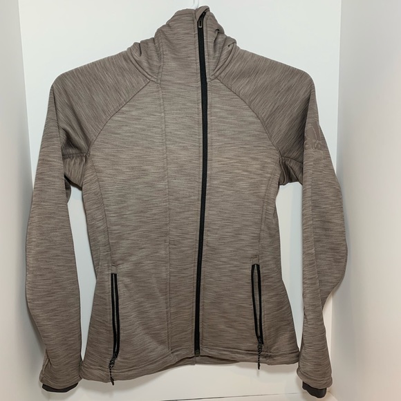 adidas Tops - Adidas Full Zip Hooded Jacket WMNS Size Small